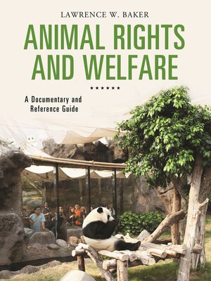 cover image of Animal Rights and Welfare